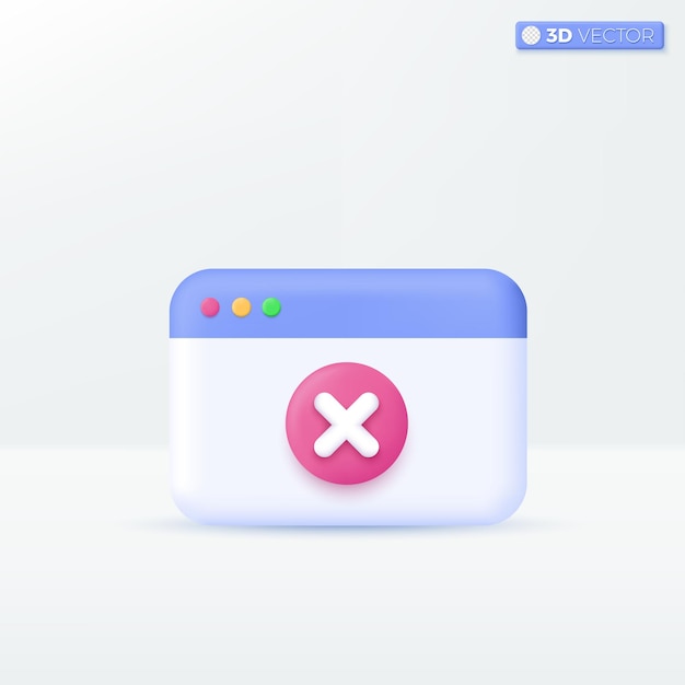 Web page Development icon symbols Coding language Programming Software concept 3D vector isolated illustration design Cartoon pastel Minimal style You can used for mobile app ux ui print ad