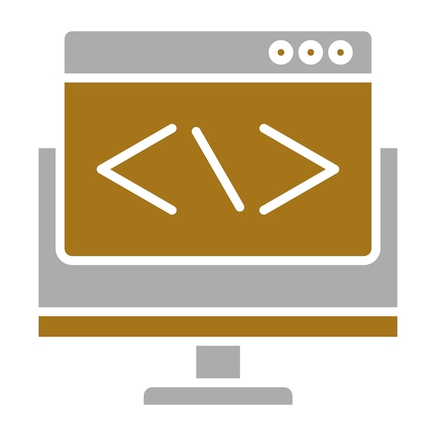 web programming icon style