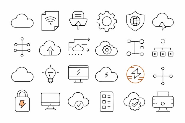 Web Security Icon Set