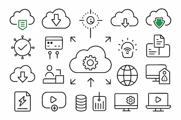 Web Security Icon Set