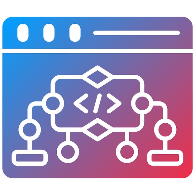 Website Algorithm icon vector image Can be used for Web Hosting