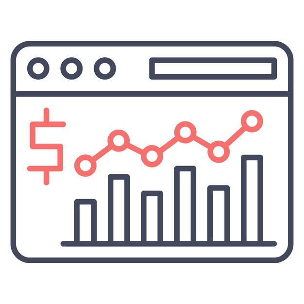 Website Analytics Vector Illustration Style