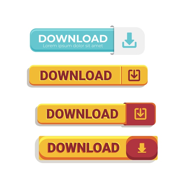 Website button set