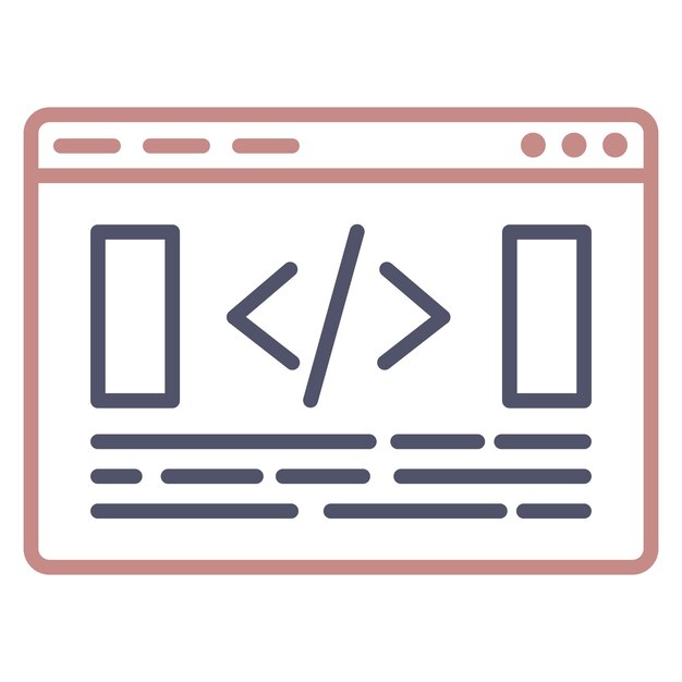 website coding icon