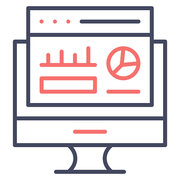 Website Dashboard Vector Illustration Style