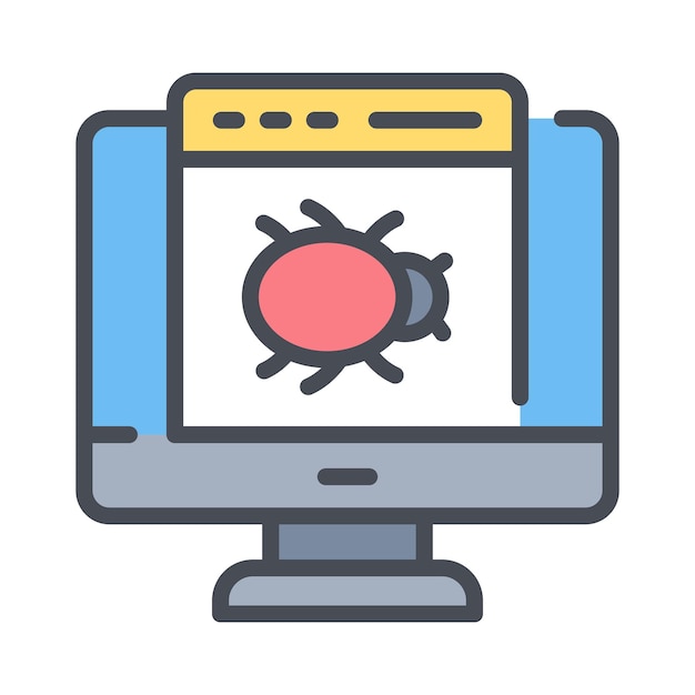 Website error system hacking web security software bug fault in computer program