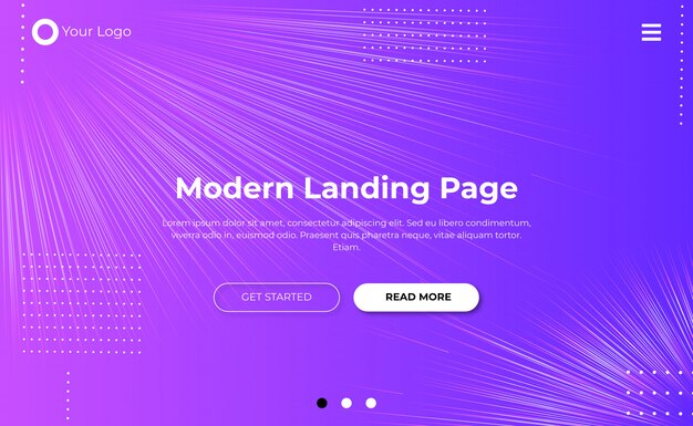Website Landing Page Design