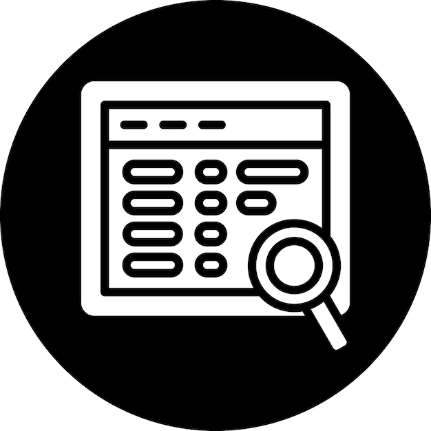 Website Search Icon Style