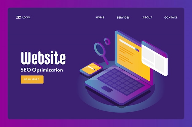 Website seo landing page