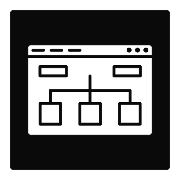Website Structure Icon