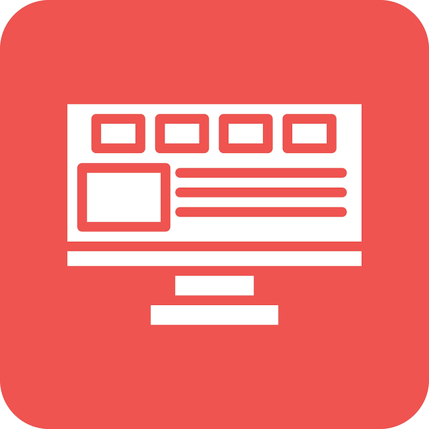 Website Ux vector icon illustration of Marketing iconset