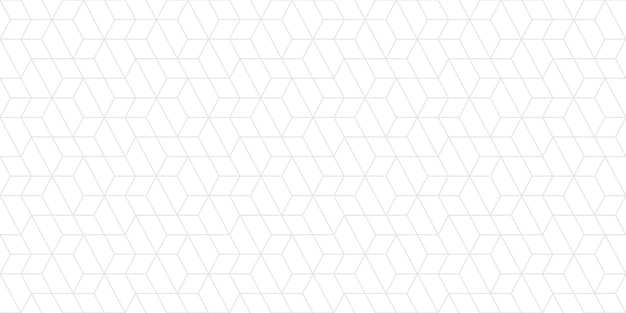 white abstract background with hexagon pattern style and seamless concept