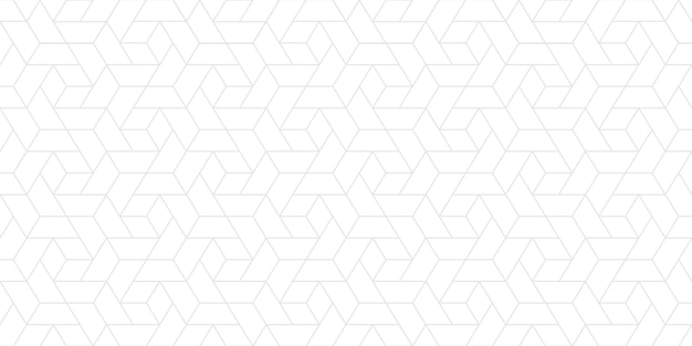 white abstract background with hexagon pattern style and seamless concept