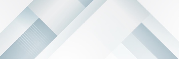 White abstract banner Modern elegant white gray banner with creative design and shiny lines Minimal vector stripes design Simple texture graphic element Vector abstract pattern background template