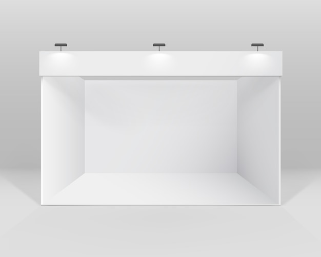 White Blank Indoor Trade exhibition