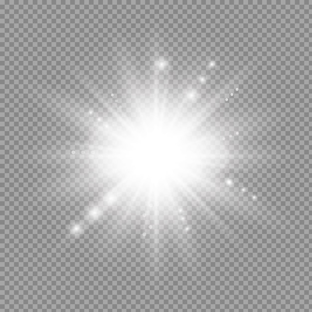 white glowing light