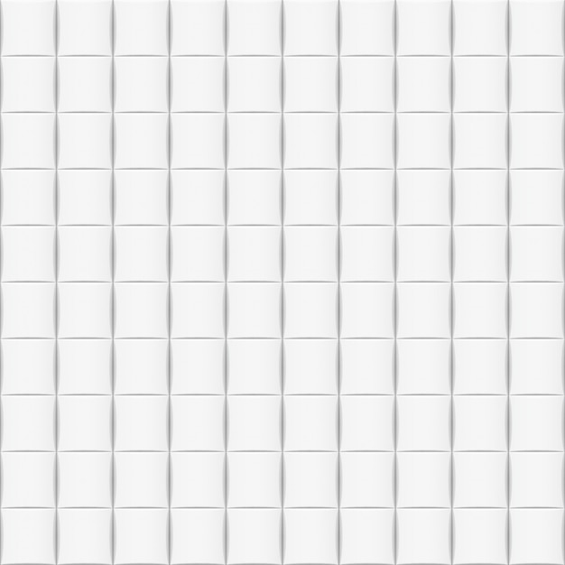 White horizontal background with tiles. seamless pattern