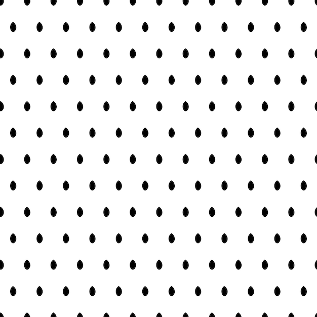 White seamless pattern with watermelon seeds.