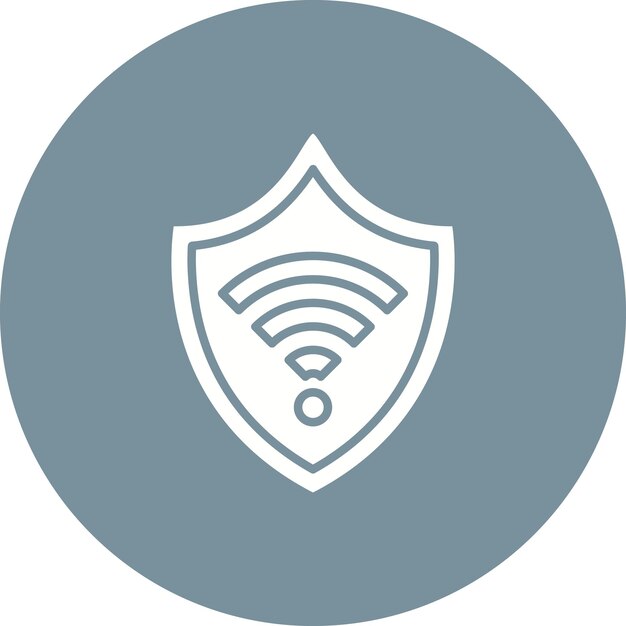 Wifi Security icon vector image Can be used for Security