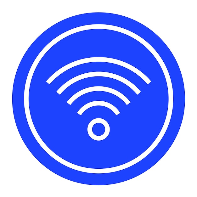 Wifi-vektori-ikonin design-kuvitus