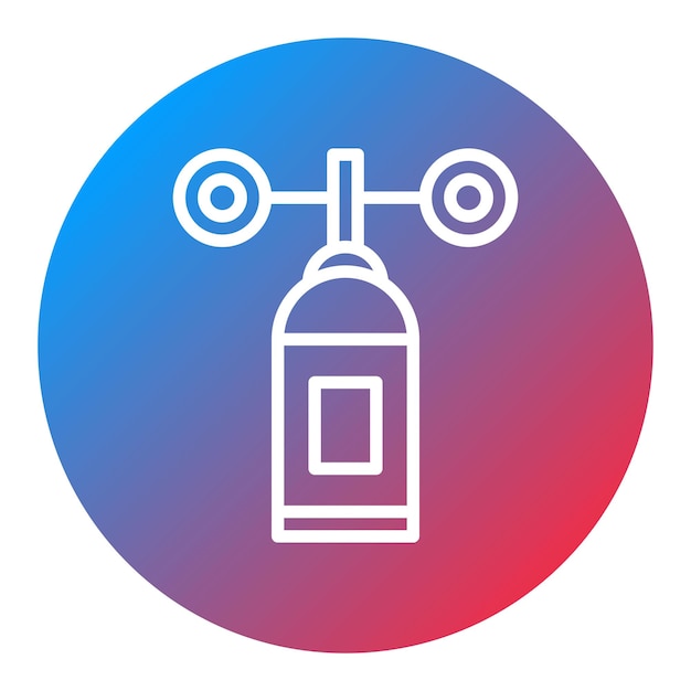 Wind Speed Sensor icon vector image Can be used for Sensors