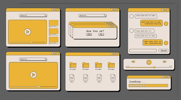Window Computer Elements
