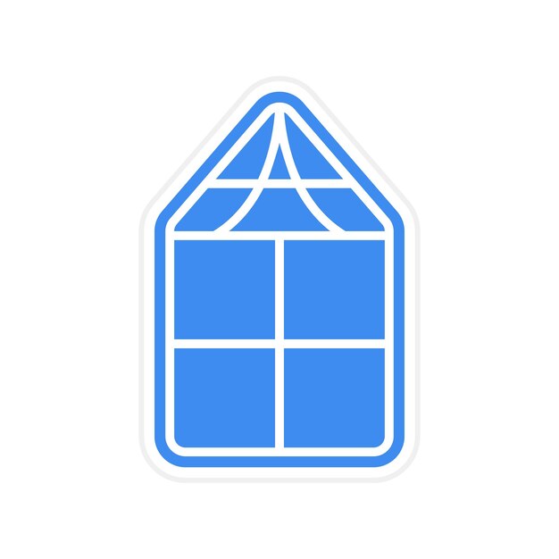 Window Frame icon vector image Can be used for Home Improvements