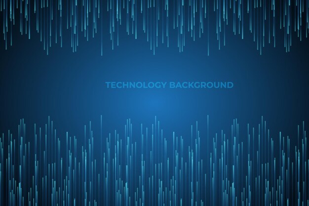 Wire line future digital network technology background