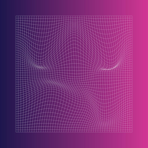 Wireframe-tilan vektorikuvitusxA