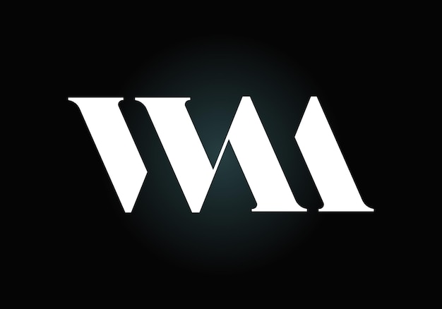 WM logo WM letter logo design Monogram logo