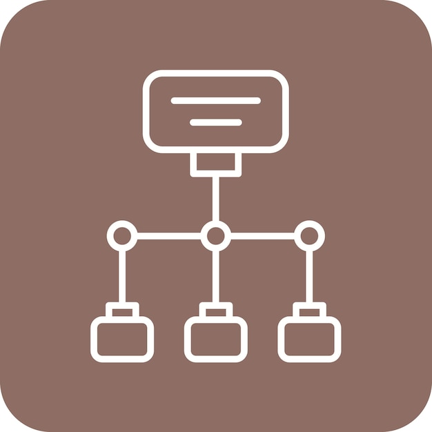 workflow icon vector image can be used for business startup