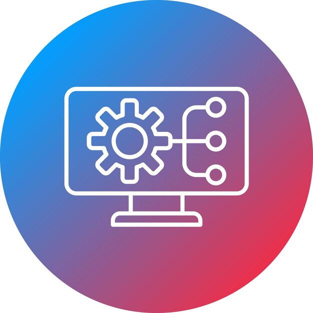 Working Software icon vector image Can be used for Agile