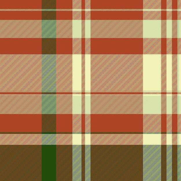 Workshop fabric textile pattern quilt seamless check vector Carnival plaid tartan background texture in light and red colors