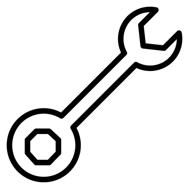 Wrench icon vector image Can be used for Manufacturing