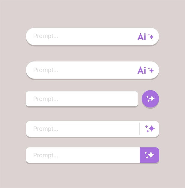 Write with AI button Rewrite prompt pushbutton Generate artificial intelligence toggle LLM magic