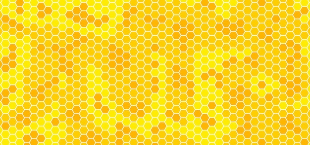yellow beehive background hexagonal raster honeycomb mosaic cell bees hive cells pattern