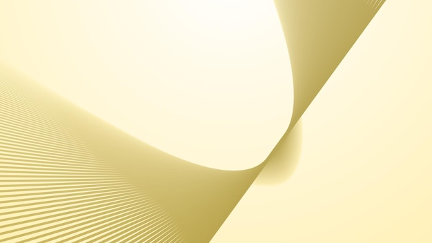 Yellow gradient with curve line abstract background for backdrop