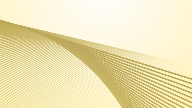 Yellow gradient with curve line abstract background for backdrop