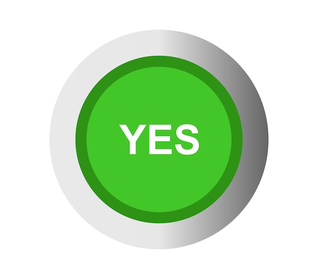 Yes button
