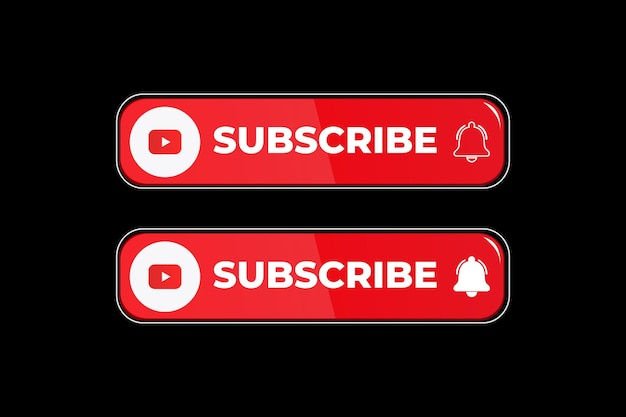 YouTube subscribe button with bell icon.