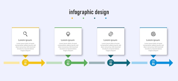 Yrityksen aikajana infografiikka -mallipohja