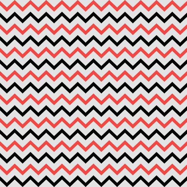 Zigzag seamless pattern Trendy simple background vector illustration