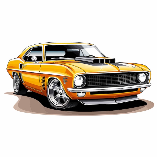 1970s_custom_muscle_car_vector