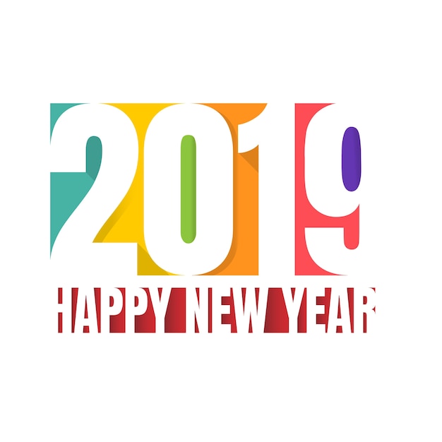 2019 Szczęśliwego Nowego Roku Tła