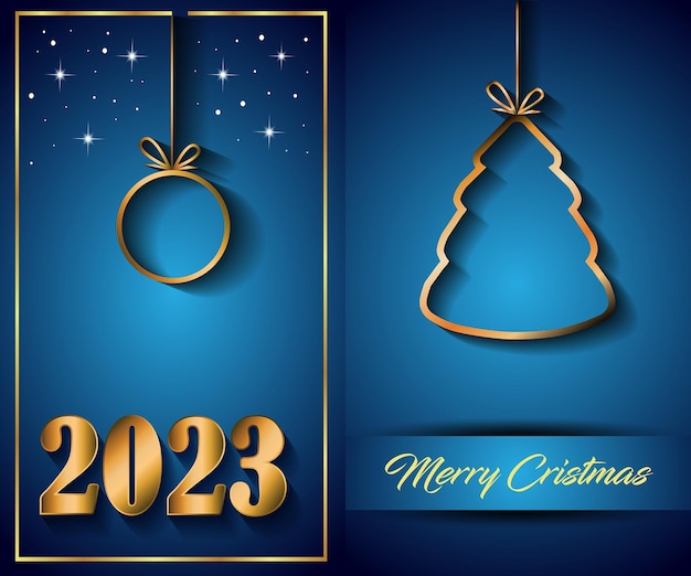 2023 Wesołych świąt Tło Dla Sezonowych Zaproszeń, Plakatów Festiwalowych, Kartek Z życzeniami