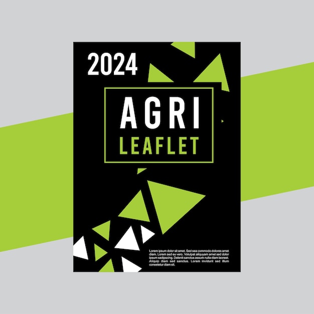 2024 Agri Leaflet Design Rolnictwo