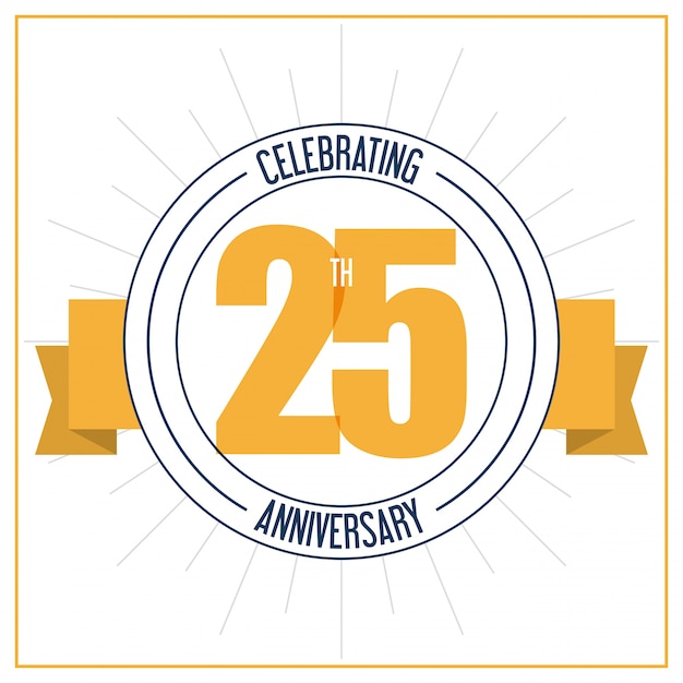 25 Year Celebrating Anniversary