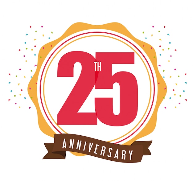 25 Year Celebrating Anniversary