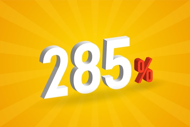 285 zniżki Tekst 3D do sprzedaży i promocji
