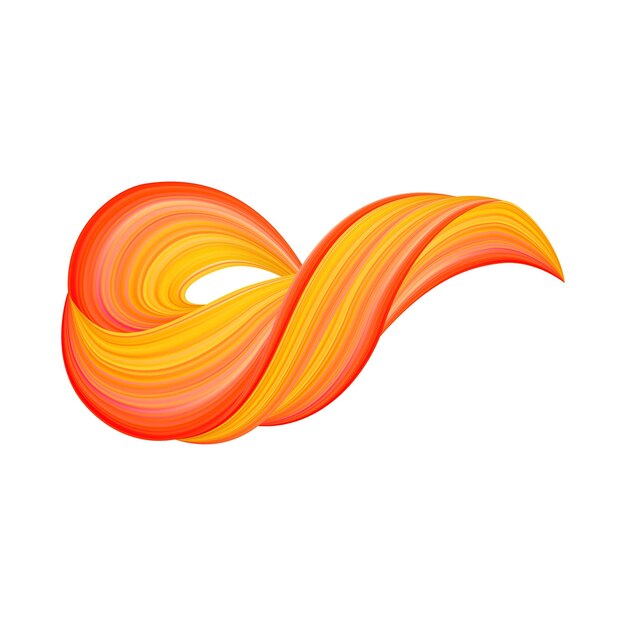 3d Brushstroke gradient texture brush